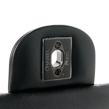 Chanel Lambskin Quilted Mini Top Handle Rectangular Flap So Black 7 of 11