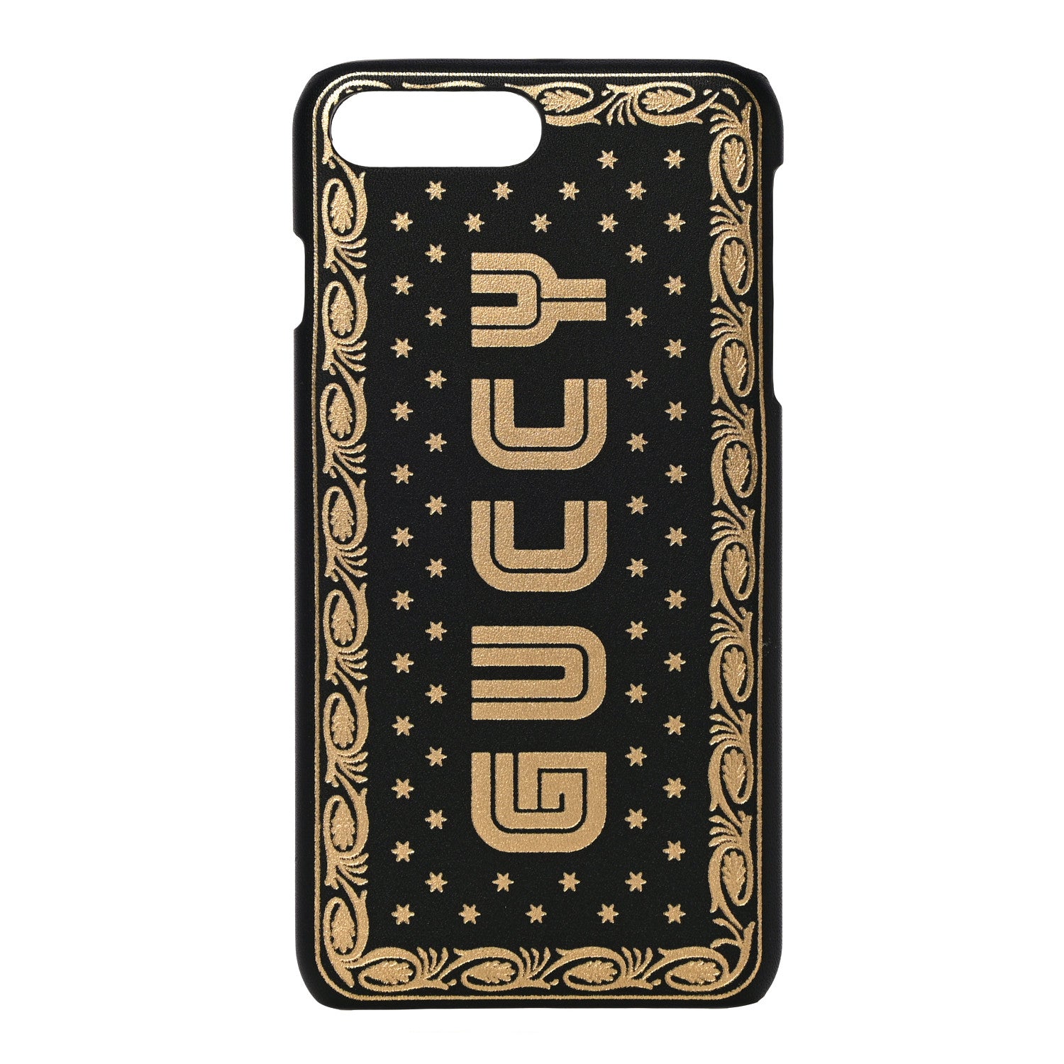 Gucci X SEGA Calfskin iPhone 7/8 Plus Case Black 1 of 10