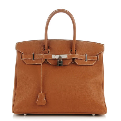 Hermes Togo Birkin 35 Gold 1 of 24