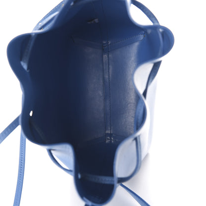 Mansur Gavriel Calfskin Mini Bucket Bag Sea Blue 4 of 8