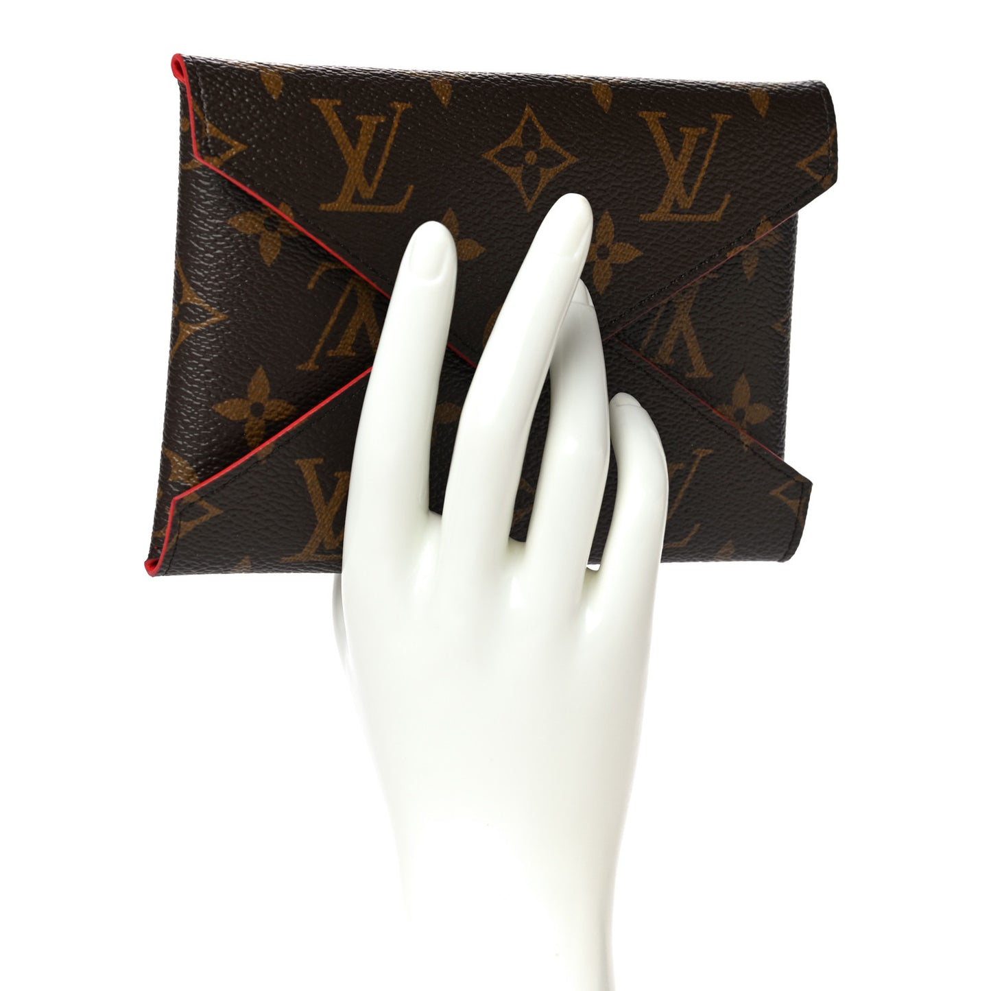 Monogram Medium Kirigami Pochette Insert Coquelicot
