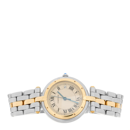 Cartier Stainless Steel 18K Yellow Gold 29mm Panthere Vendome Quartz Watch 2 of 4