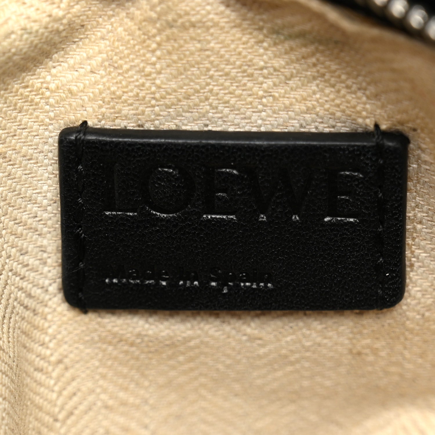 Loewe Calfskin Medium Puzzle Bag Black 6 of 12