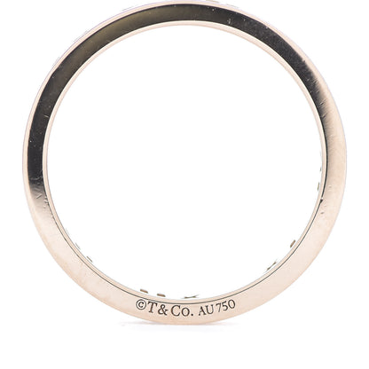 Tiffany 18K Rose Gold Diamond Atlas Pierced Ring 47 4.25 4 of 4