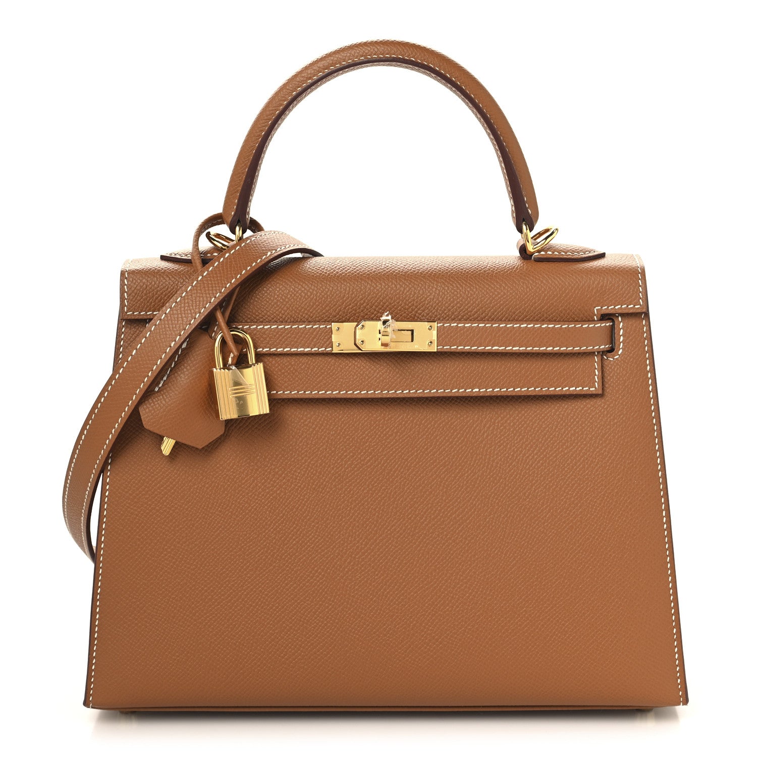 Hermes Epsom Kelly Sellier 25 Gold 1 of 11
