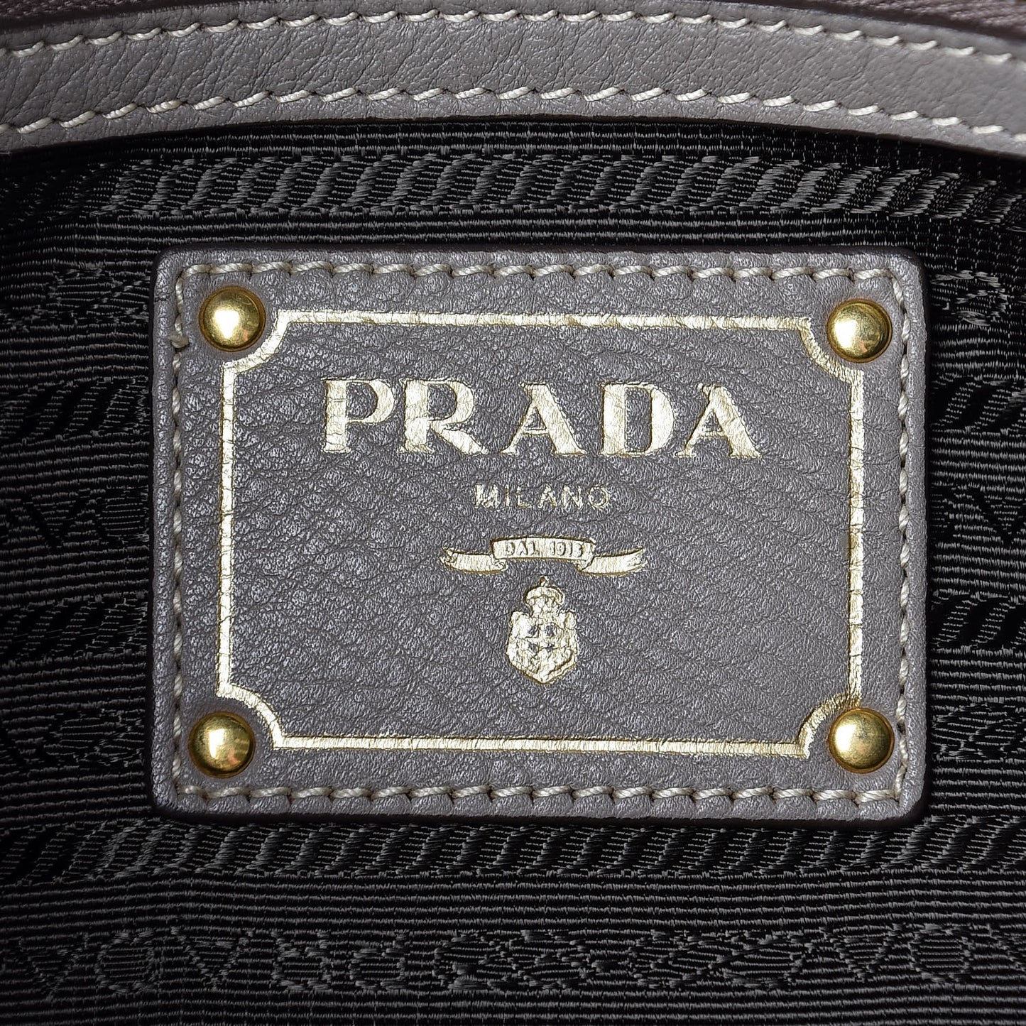 Vitello Daino Shopping Satchel Argilla