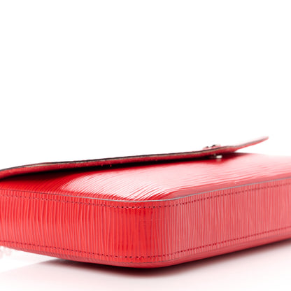 Louis Vuitton Epi Pochette Felicie Coquelicot 14 of 16