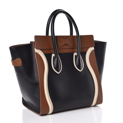 Celine Smooth Calfskin Mini Tri-Color Luggage Multicolor 3 of 12