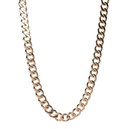 Tiffany 14K Yellow Gold Curb Link Chain Necklace 1 of 5