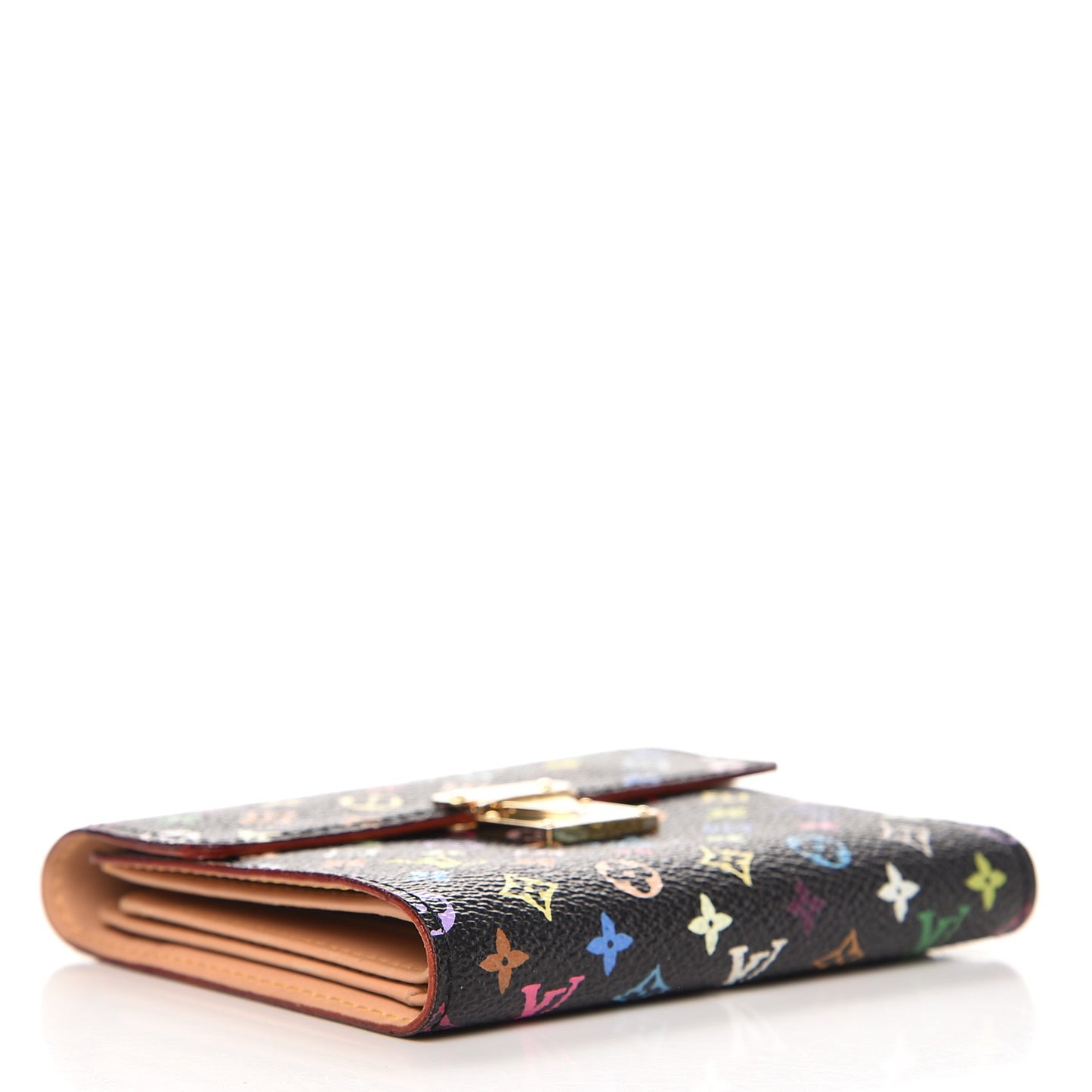 Monogram Multicolor Koala Wallet Black