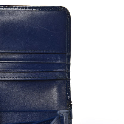 Burberry Supernova Check Penrose Continental Wallet Blue 9 of 16
