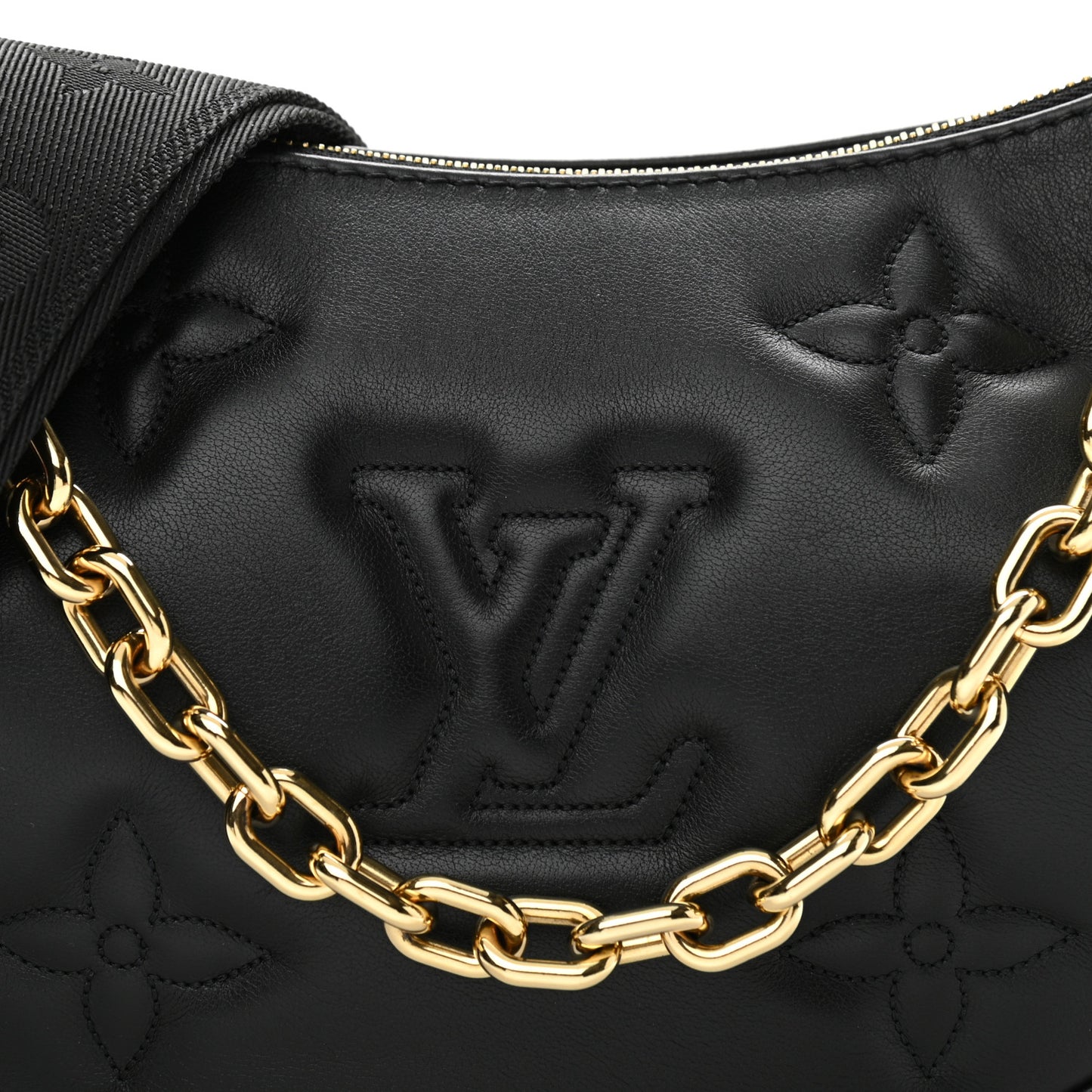 Calfskin Bubblegram Over The Moon Black