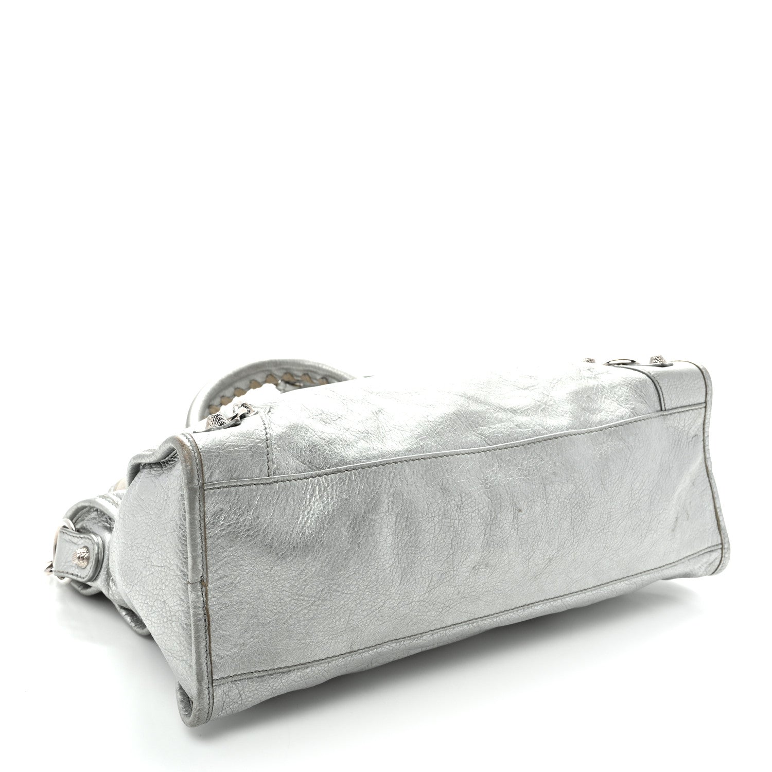 Balenciaga Metallic Agneau Giant 12 Silver Hardware City Gris Aluminum 5 of 12