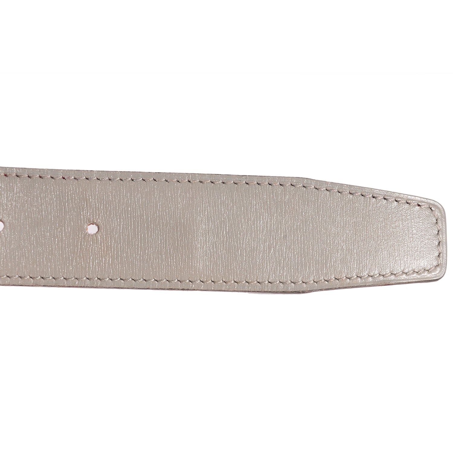 Hermes Box Cadena H 32mm Belt Rouge Vif Gris Pale 5 of 7