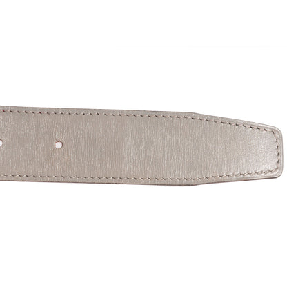 Hermes Box Cadena H 32mm Belt Rouge Vif Gris Pale 5 of 7