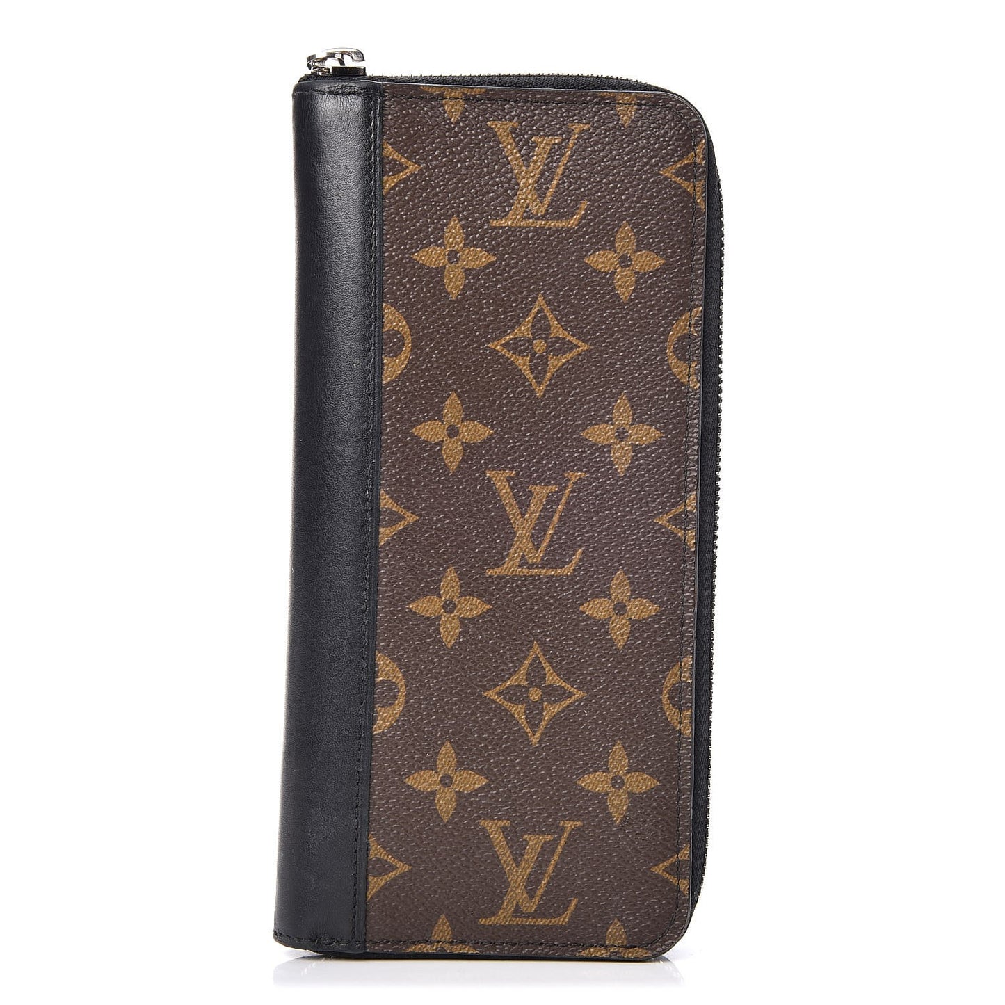Monogram Macassar Vertical Zippy Wallet