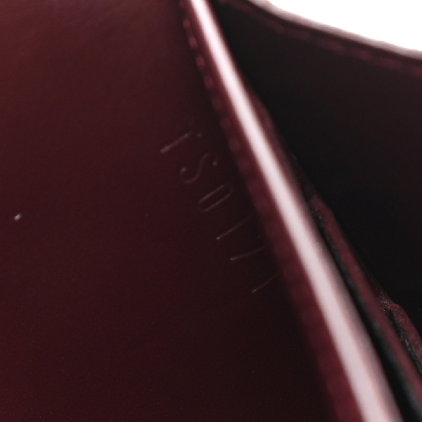 Vernis Sarah Noeud Wallet Rouge Fauviste