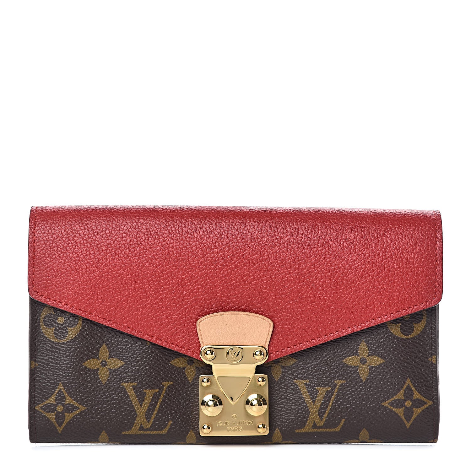 Louis Vuitton Monogram Pallas Wallet Cherry 1 of 9