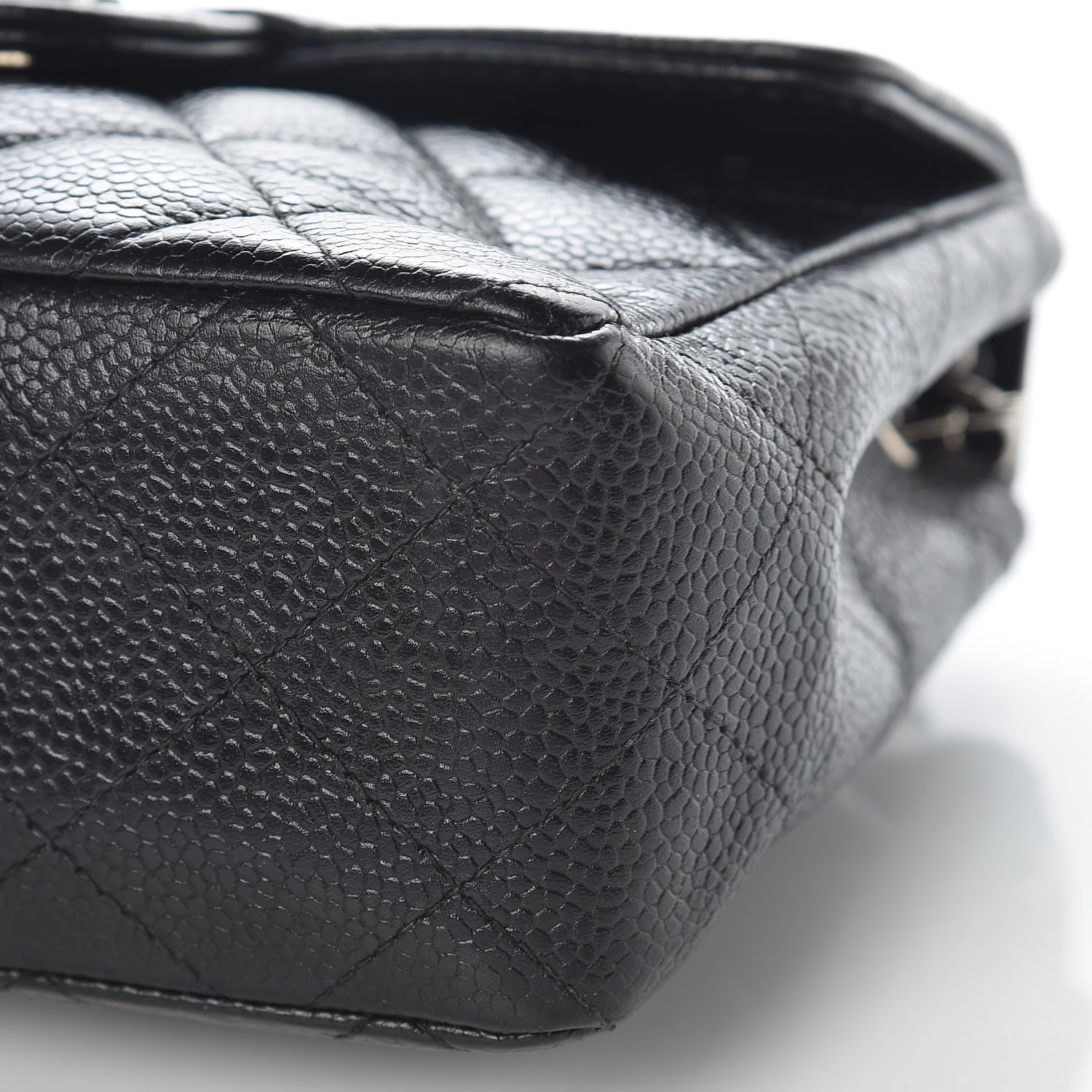 Chanel Caviar Quilted Mini Square Flap Black 9 of 9
