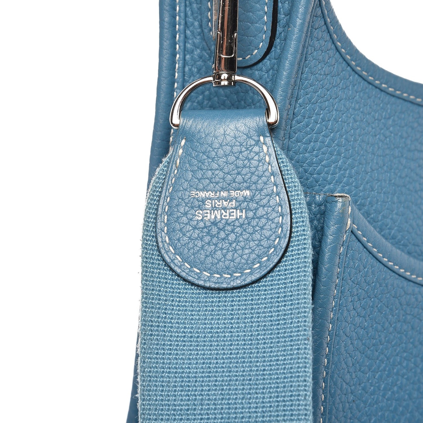 Taurillon Clemence Evelyne III PM Blue Jean