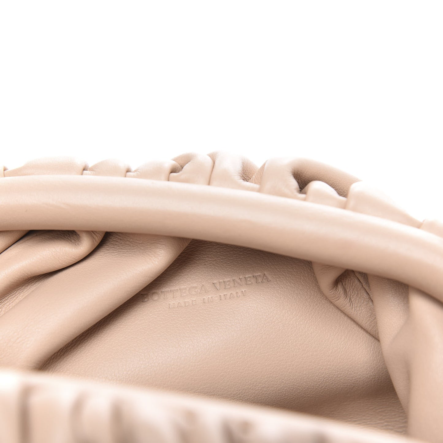 Butter Calfskin The Mini Pouch Nude