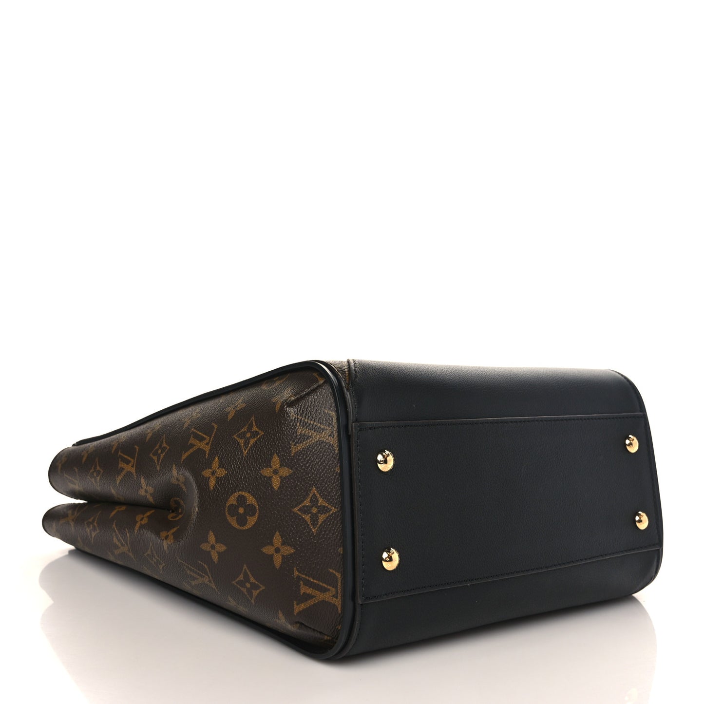 Calfskin Monogram Kimono Tote Black