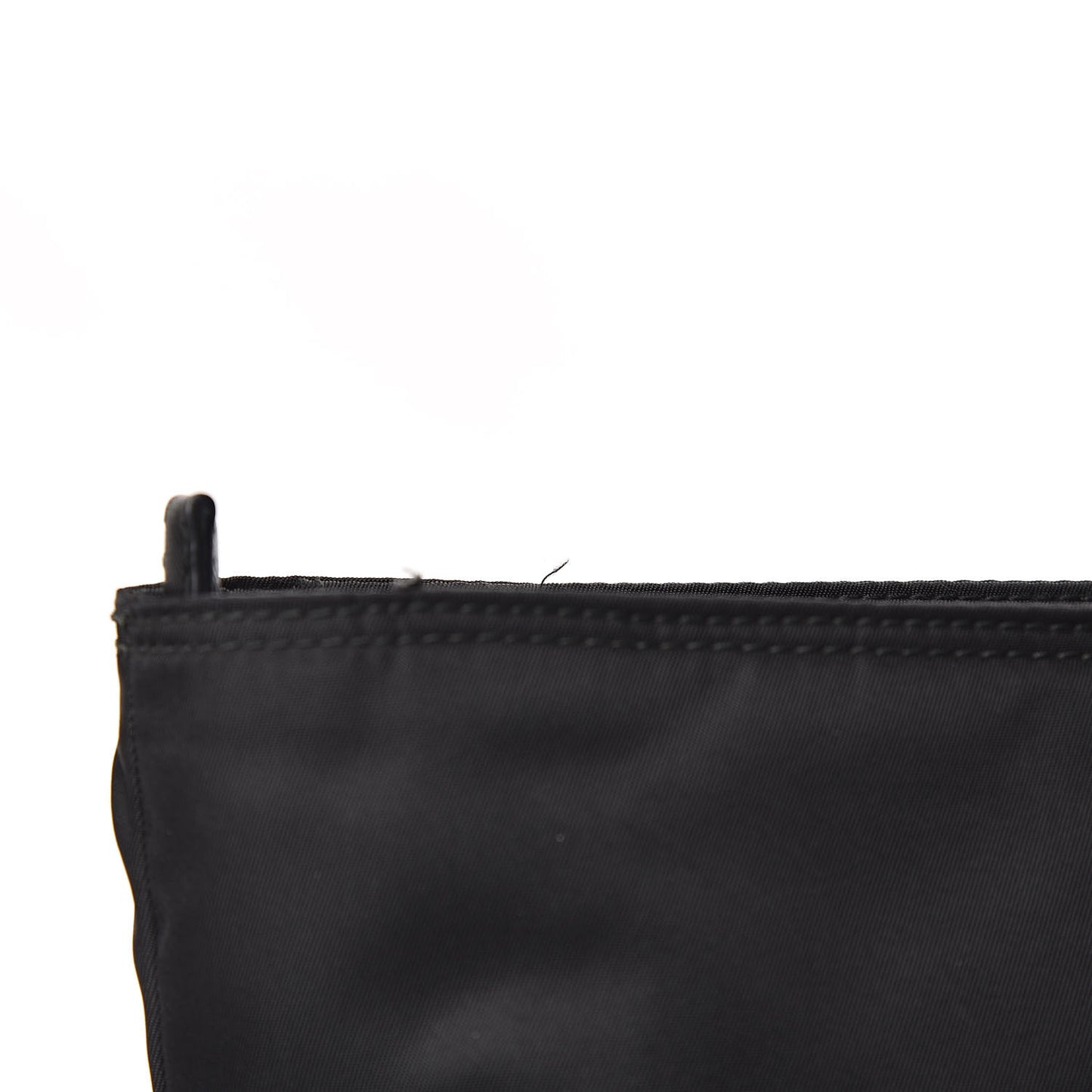 Saffiano Tessuto Nylon Shopping Tote Black