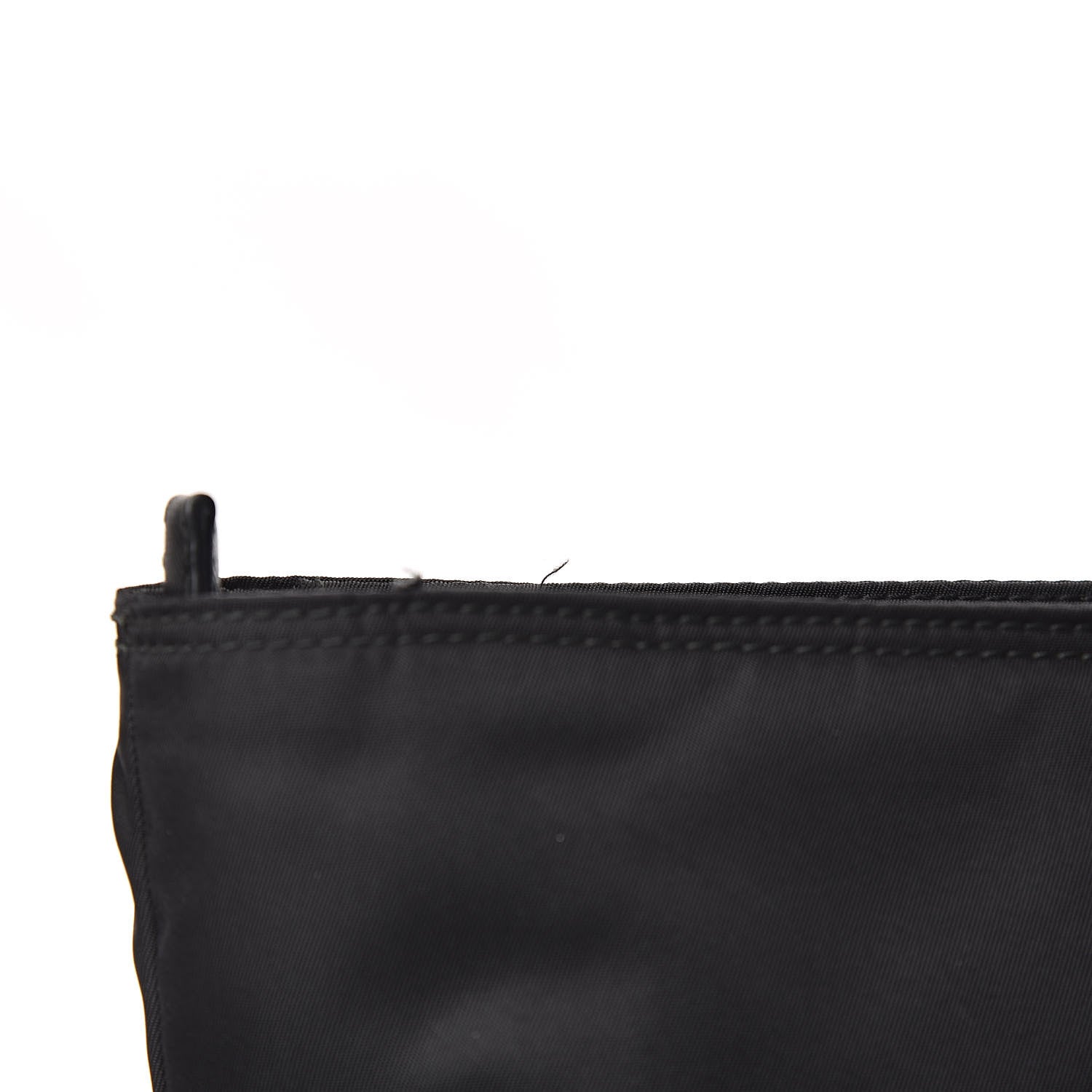 Prada Saffiano Tessuto Nylon Shopping Tote Black 13 of 15