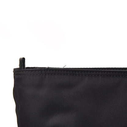 Prada Saffiano Tessuto Nylon Shopping Tote Black 13 of 15