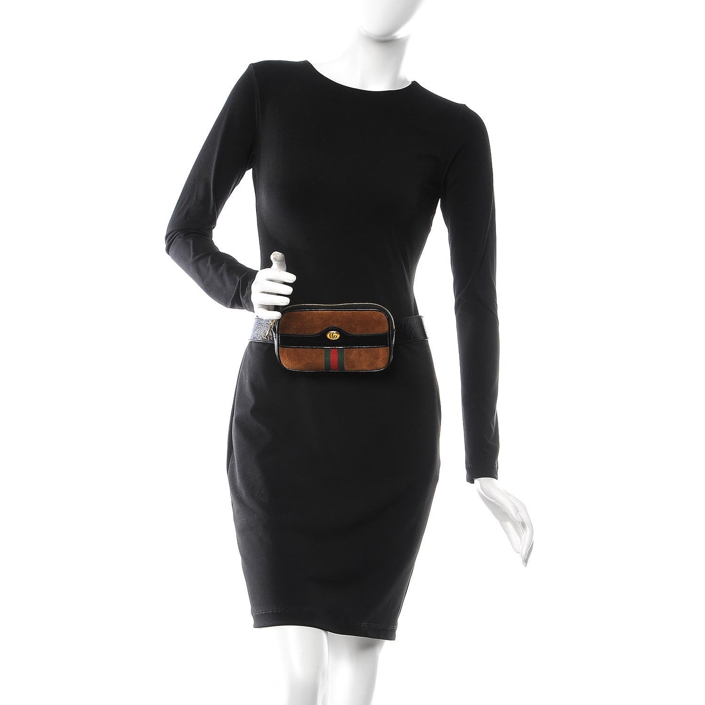 Suede Patent Ophidia Belted iPhone Case 75 30 Nocciola Black