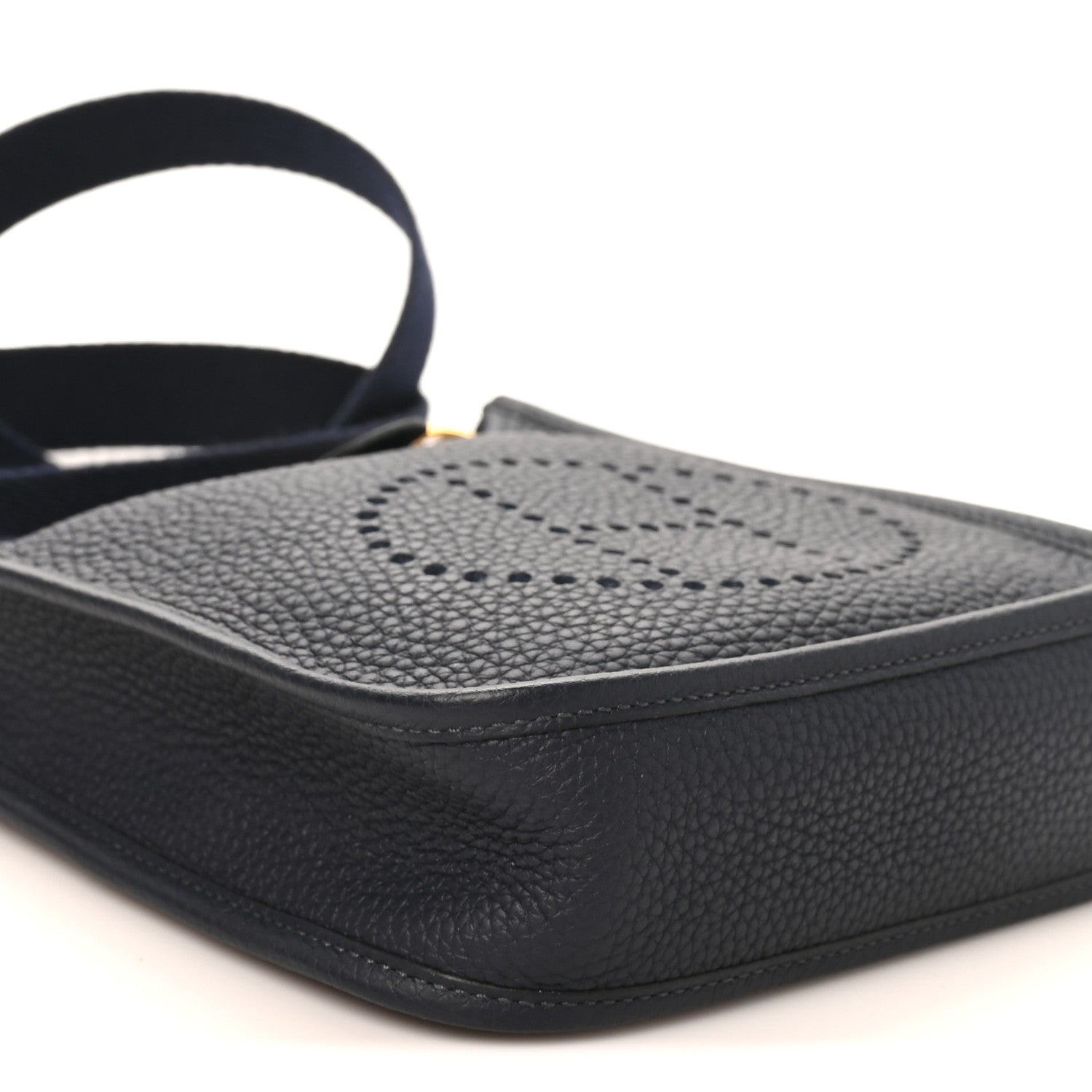 Hermes Taurillon Clemence Evelyne TPM Bleu Nuit Bleu Nuit 9 of 10