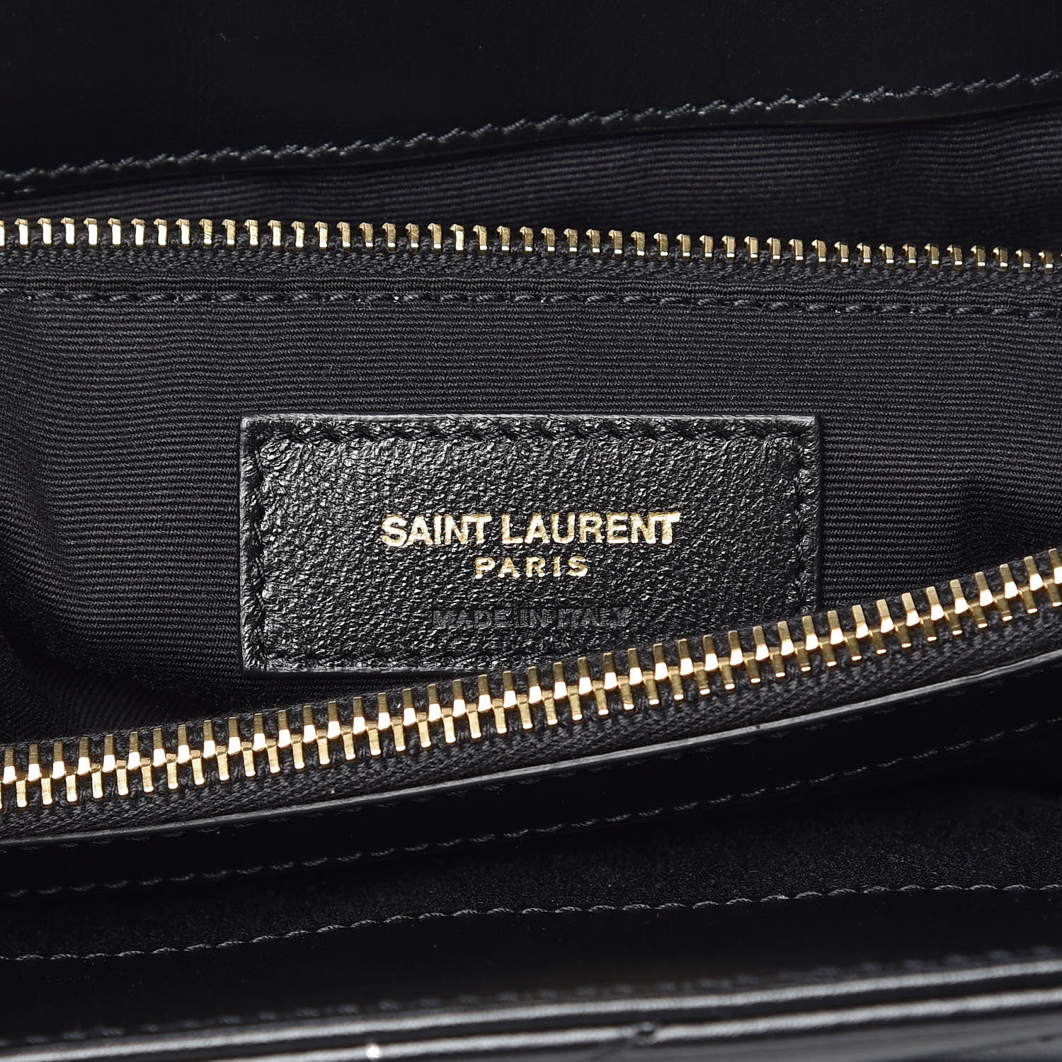 Saint Laurent Calfskin Y Quilted Monogram Large Loulou Chain Satchel Black 8 of 11