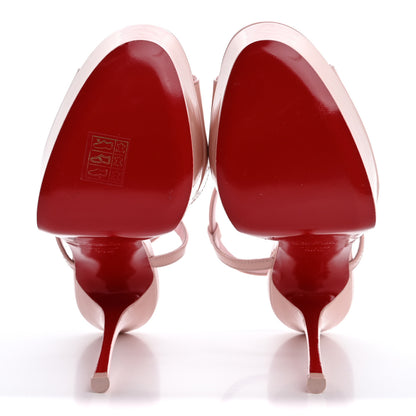 Christian Louboutin Patent So Jenlove 150 Pumps 39.5 Rosy 6 of 8