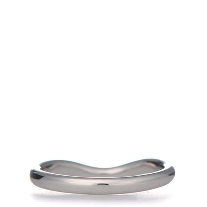 Tiffany Platinum 2mm Elsa Peretti Wedding Band Ring 49 5 3 of 6