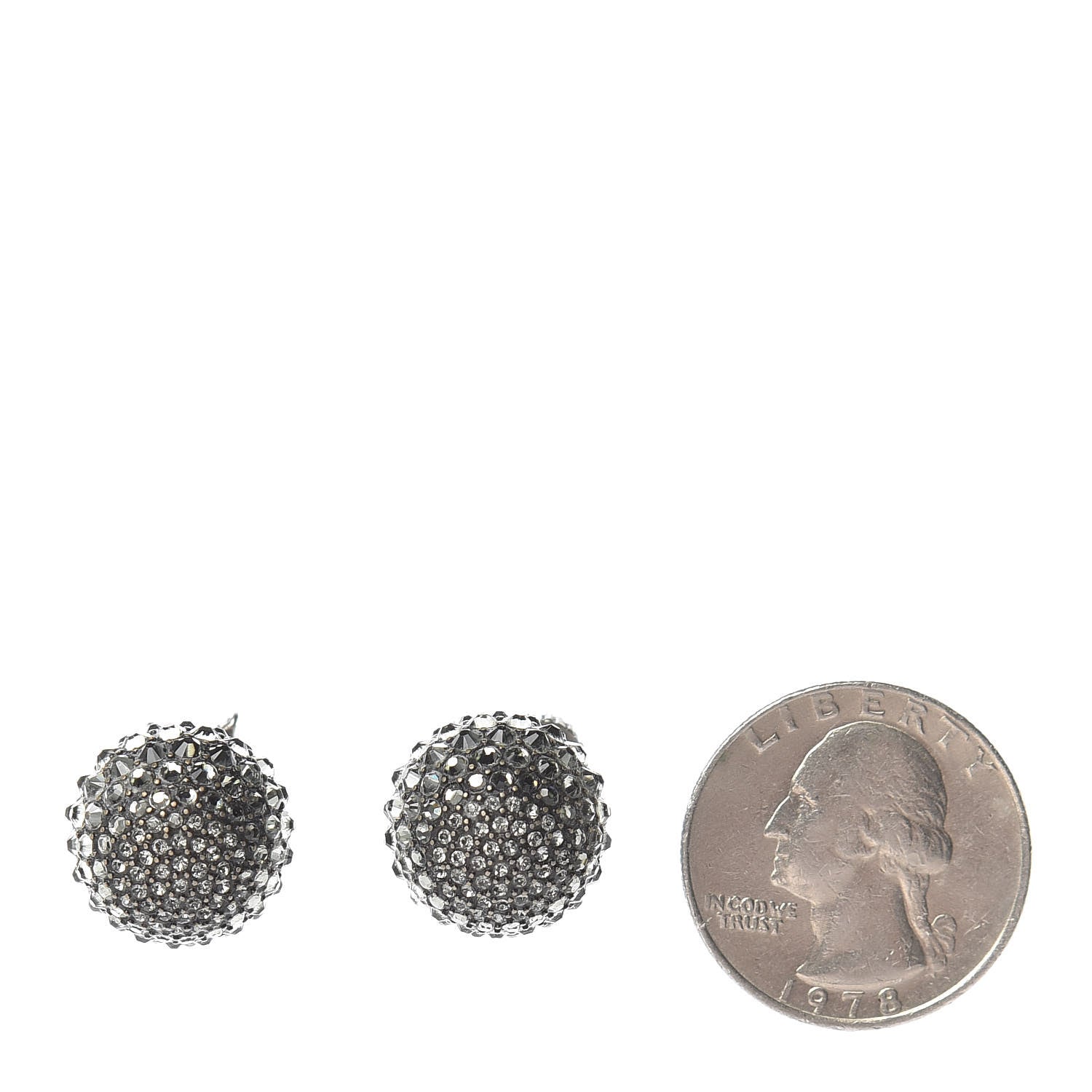 Christian Dior Crystal Star CD Mise En Dior Tribal Earrings 2 of 5