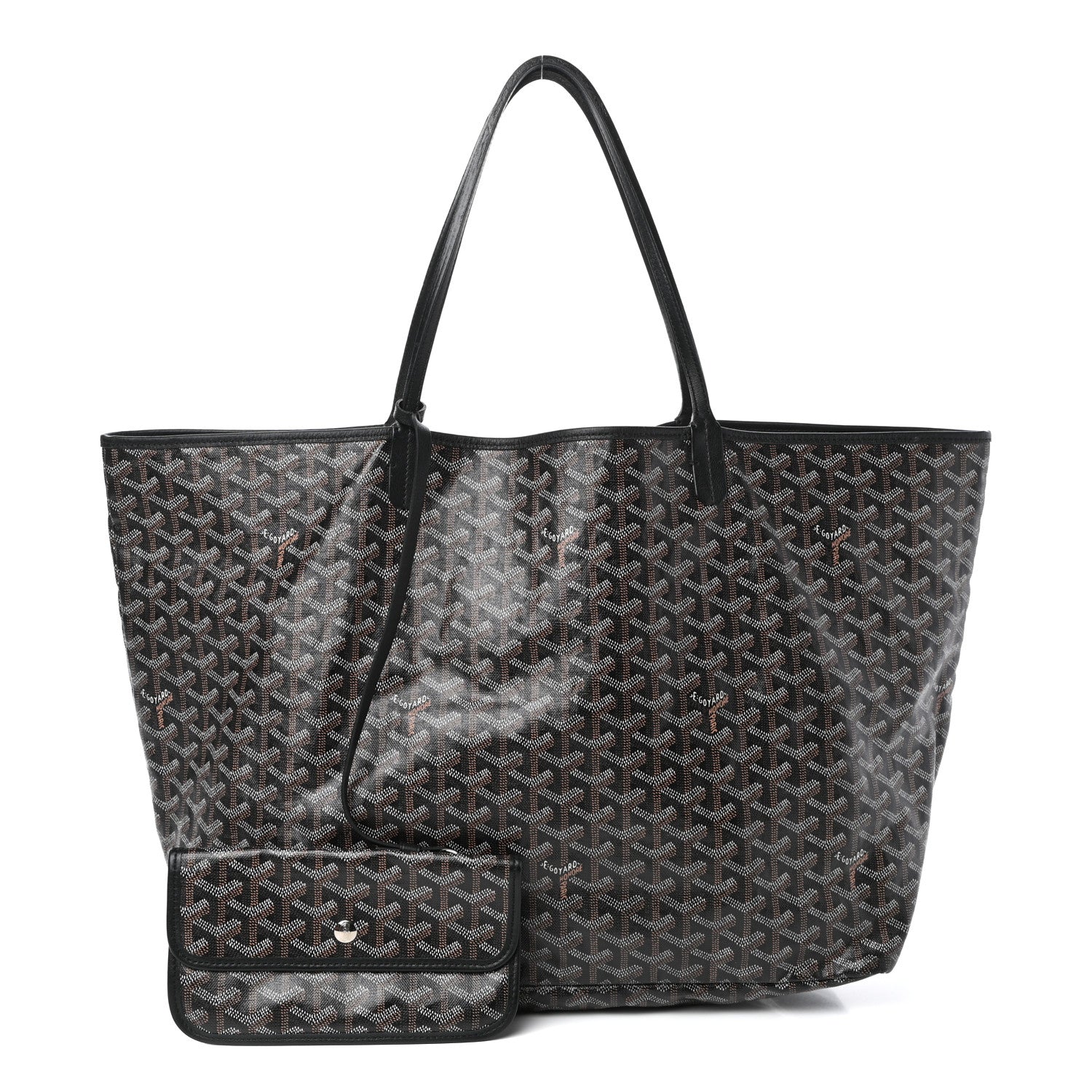Goyard Goyardine Saint Louis GM Black 1 of 8