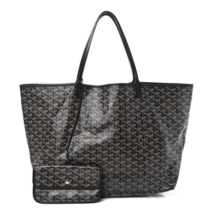 Goyard Goyardine Saint Louis GM Black 1 of 8
