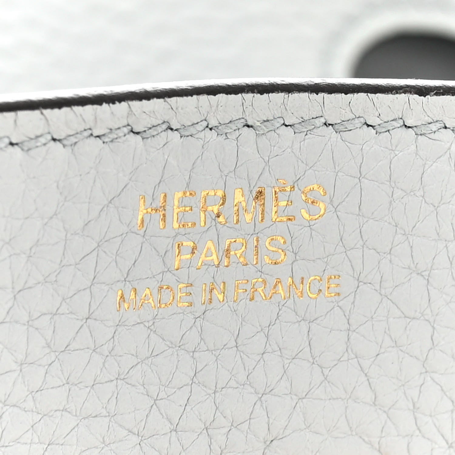Hermes Taurillon Clemence Birkin 30 Bleu Pale 6 of 12