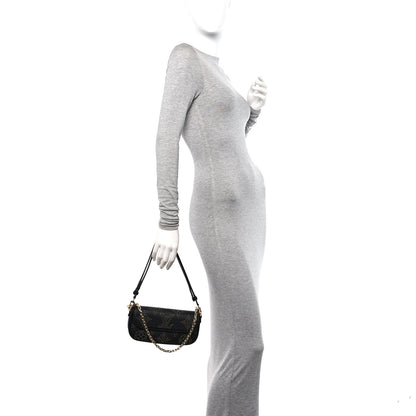 Louis Vuitton Empreinte Giant Studded Ivy Wallet On Chain Black 2 of 10