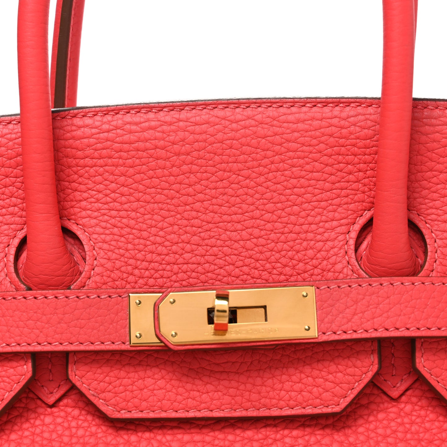 Togo BIRKIN 35 Rouge Pivoine