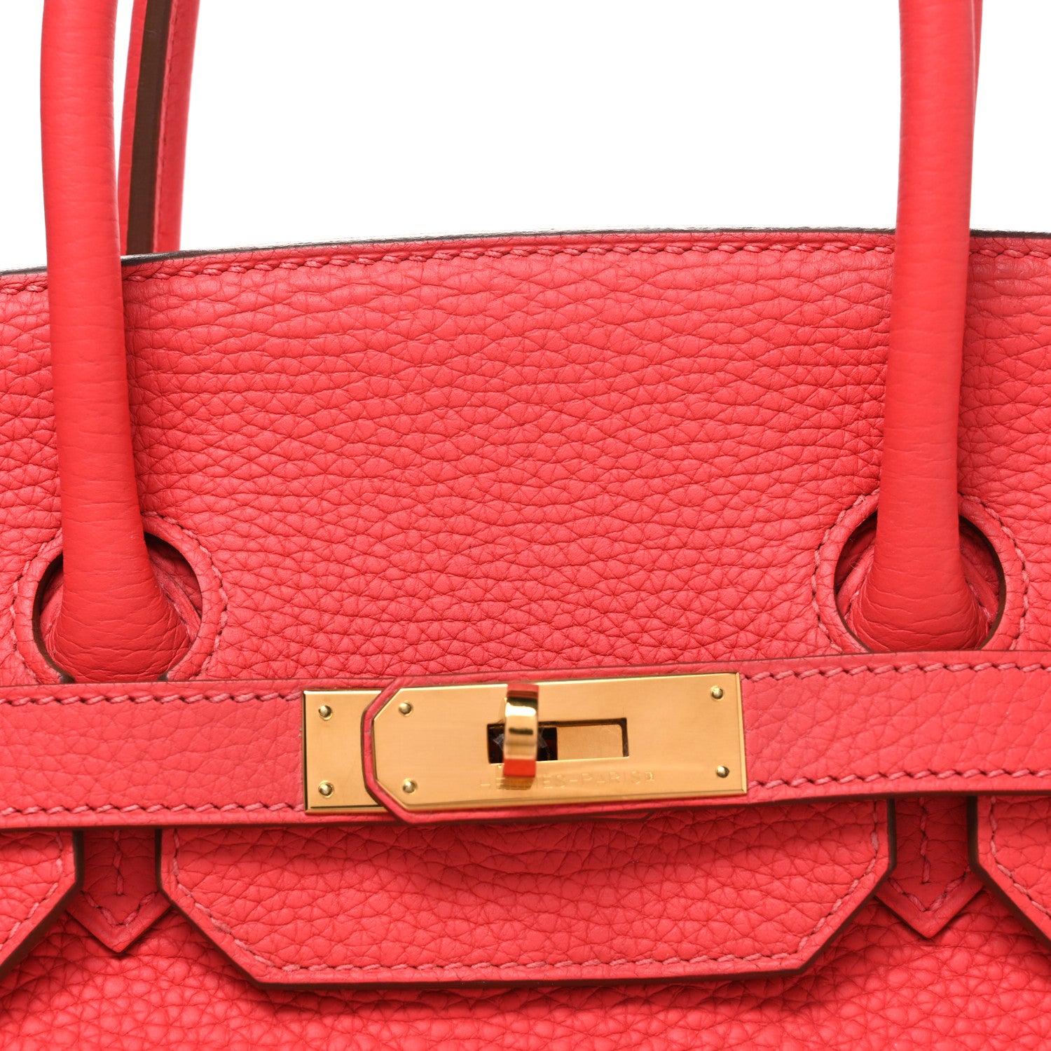 Hermes Togo BIRKIN 35 Rouge Pivoine 8 of 10