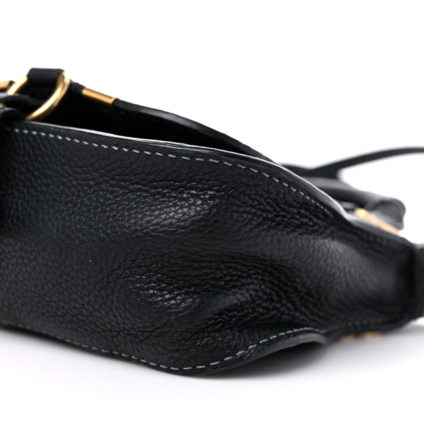Calfskin Mini Marcie Satchel Black