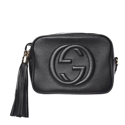 Gucci Pebbled Calfskin Small Soho Disco Bag Black 1 of 14