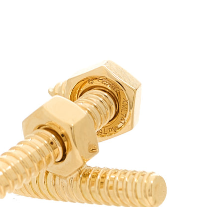 Cartier 18K Yellow Gold Ecrou Single Right Earring 6 of 6