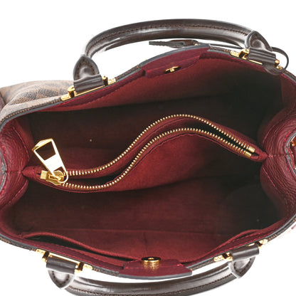Louis Vuitton Damier Ebene Cuir Taurillon Brittany Bordeaux 5 of 17