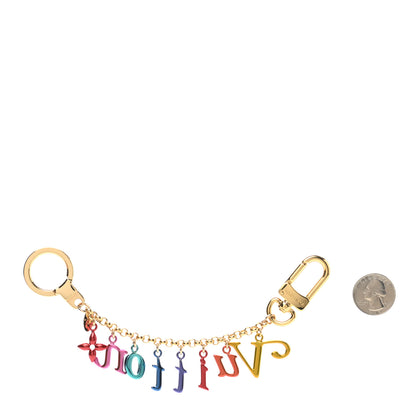 Louis Vuitton New Wave Key Chain Bag Charm Multicolor 2 of 5