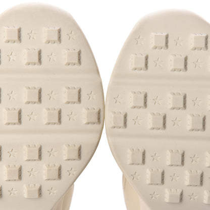 Gucci Calfskin Logo Womens Rhyton Sneakers 37.5 Ivory 8 of 9