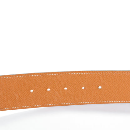 Hermes Epsom 42mm Constance2 H Belt 95 Orange Gold 3 of 6
