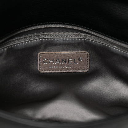 Chanel Grained Calfskin Mademoiselle Lock Bijoux Chain Flap Black 6 of 13
