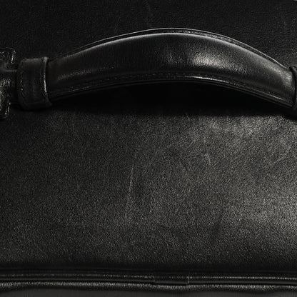 Chanel Lambskin Vanity Cosmetic Bag Black 10 of 10
